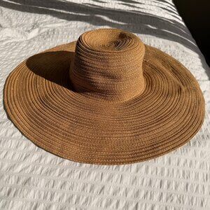 H&M wide brim floppy packable beach hat